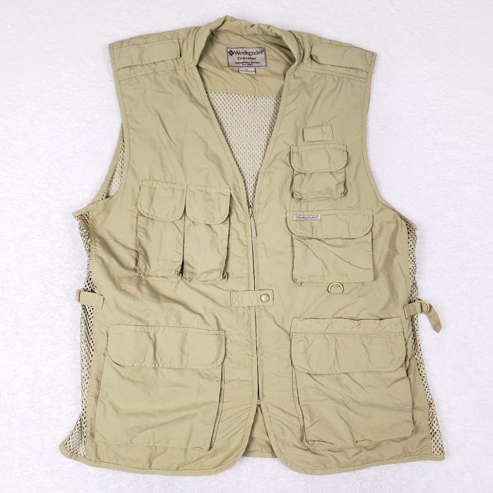 Weekender Traveler Adventure Series Utility Vest XL Tan
